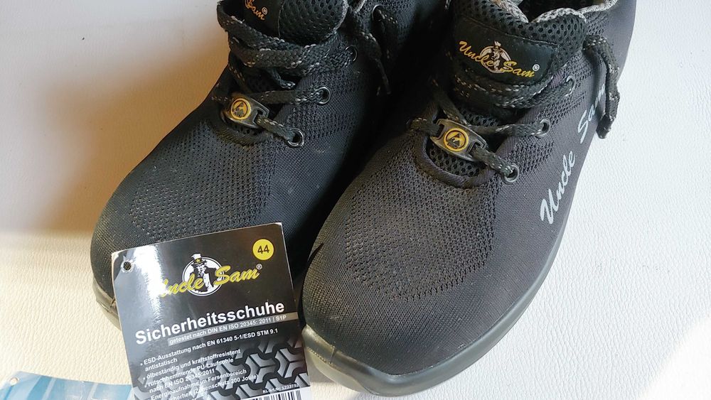 Bocanci lucru cu bombeu UNCLE SAM CoolMAX noi (43-44) REDUCERE !