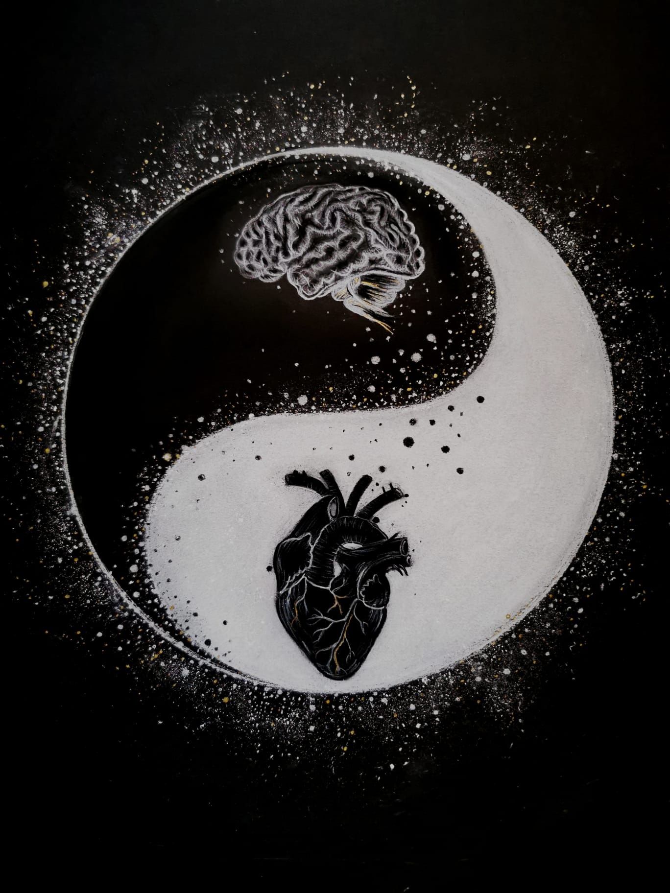 Tablou Yin  Yang