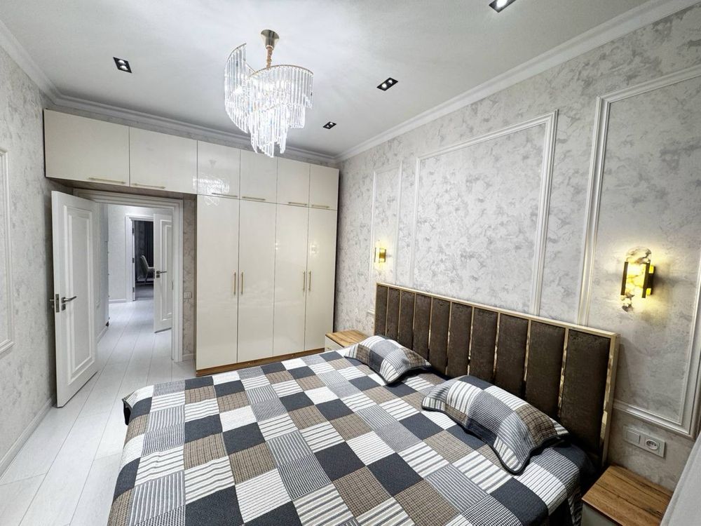 Аренда 2х ком Luxury white Янгихает Элит хаус нов