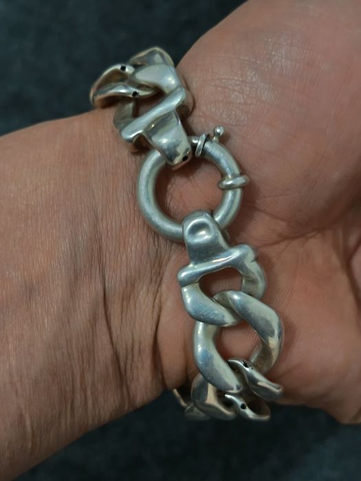 Серебренный браслет мужской