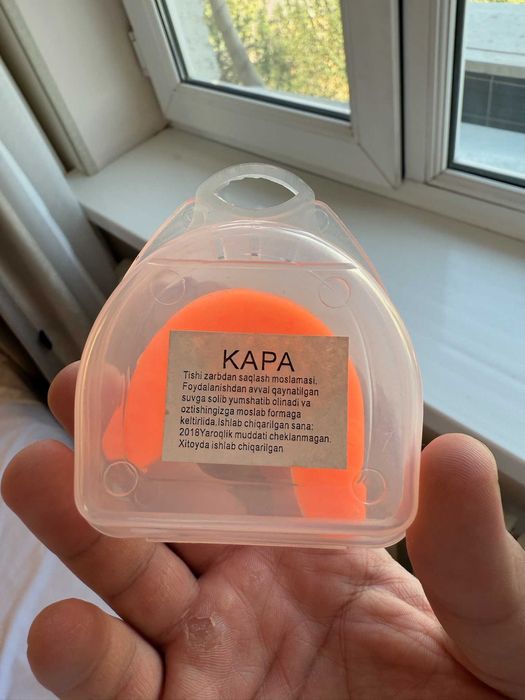 Капа для бокса — не использованная