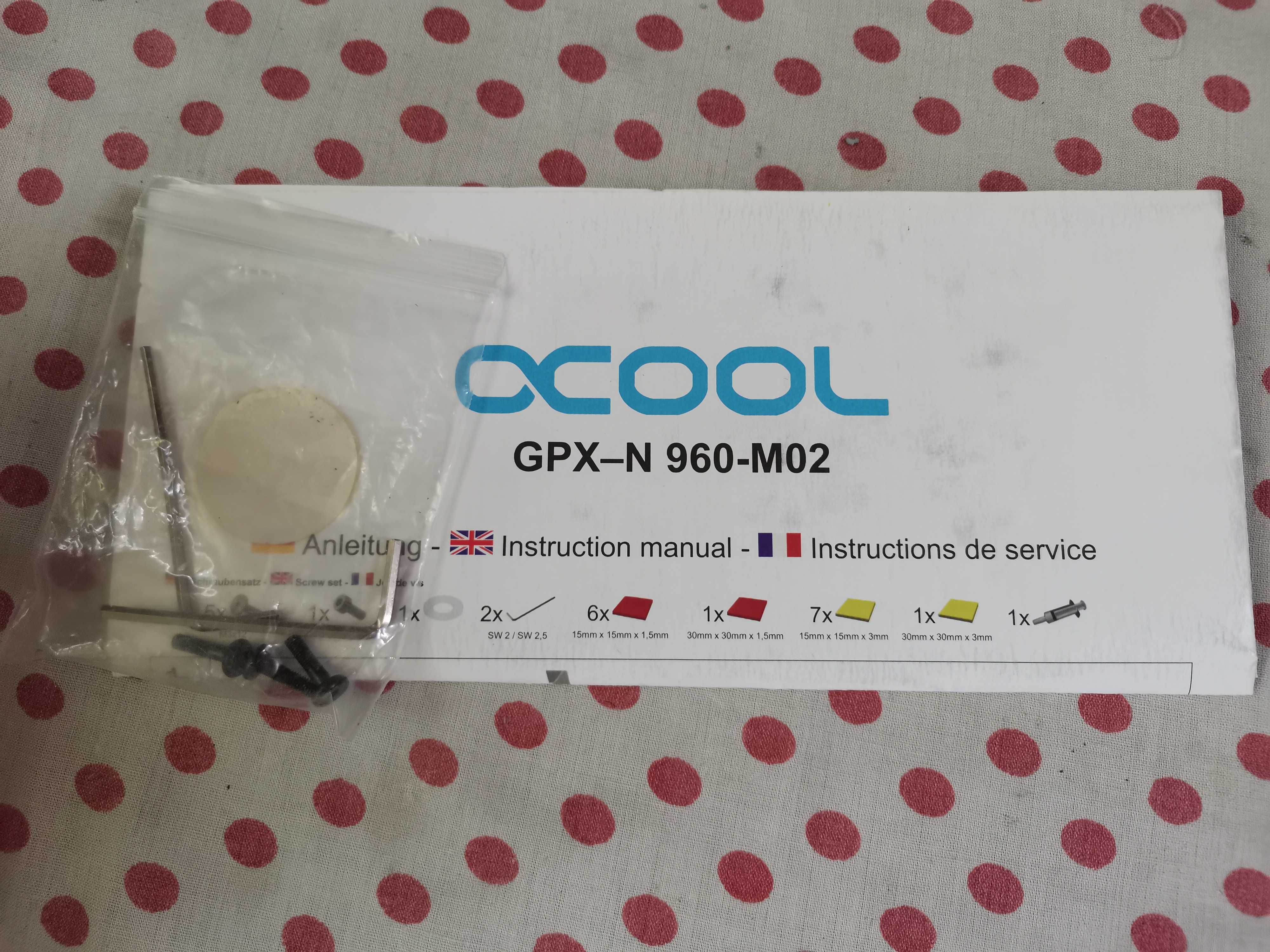 Cooler GPU Video Alphacool NexXxoS GPX - GTX 960 M02.