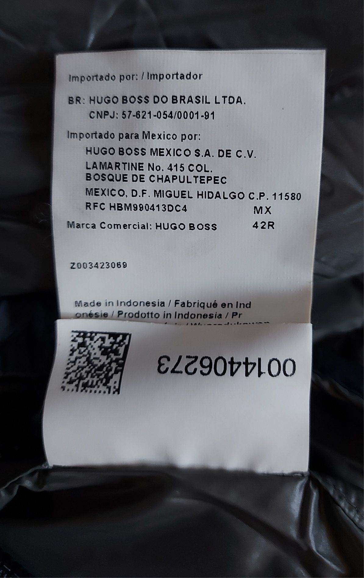 Hugo boss down M48/L50,мъжко пухено яке ,100%пух