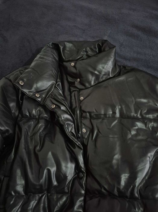 Зимно кожено яке Stradivarius L-XL