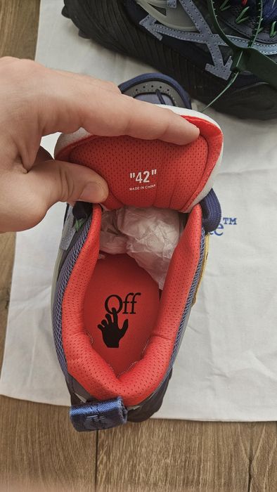 Off-White Odsy-1000 Blue and Yellow