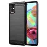 Husa premium carbon piele SAMSUNG Galaxy A51 A71 modele diferite