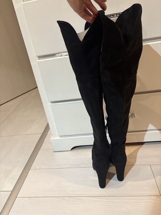 Cizme lungi pana la genunchi marimea 39