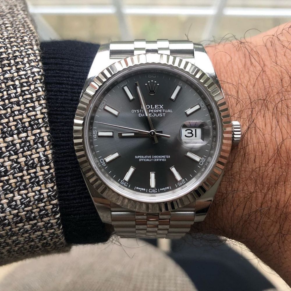 Rolex Datejust Gray Dial 41 mm