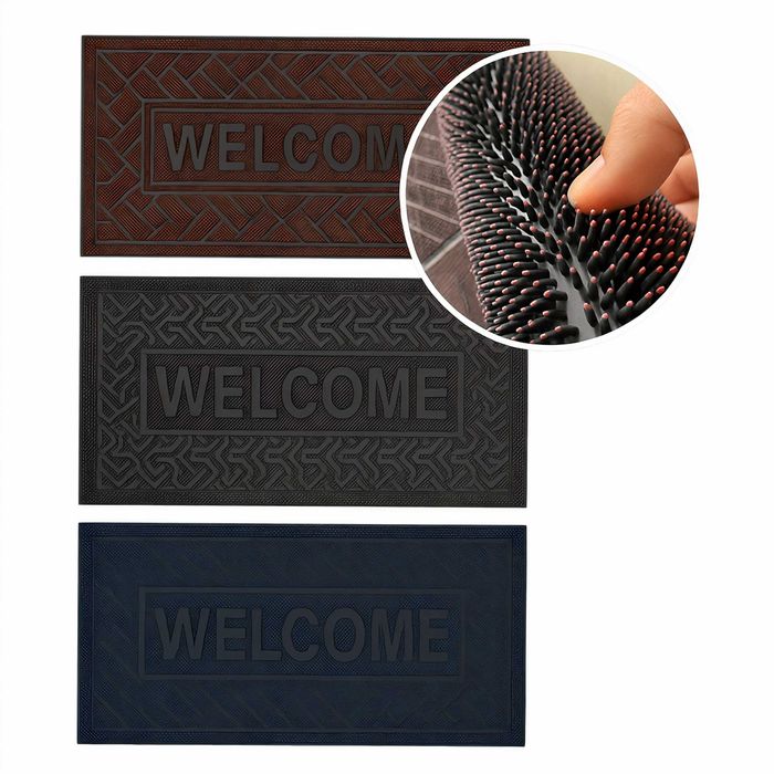 Covoras Intrare Cauciuc si Material Textil 40x60 cm