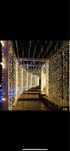 Luminite decoratiuni interior si exterior, lungimea 48m/inaltimea 3m