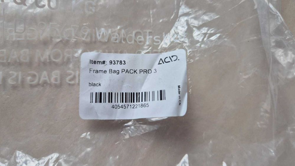 Geanta cadru ACID frame bag PACK PRO 3