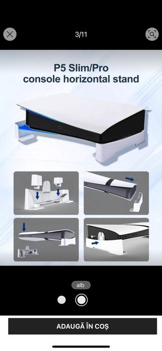 Vand suport vertical pentru PlayStation 5 slim/pro nou