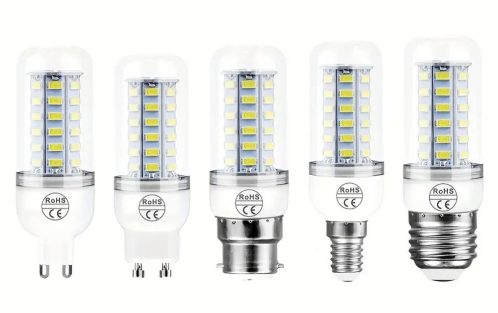 Лед крушка, лампа GU10, 72 диода, топло бяло