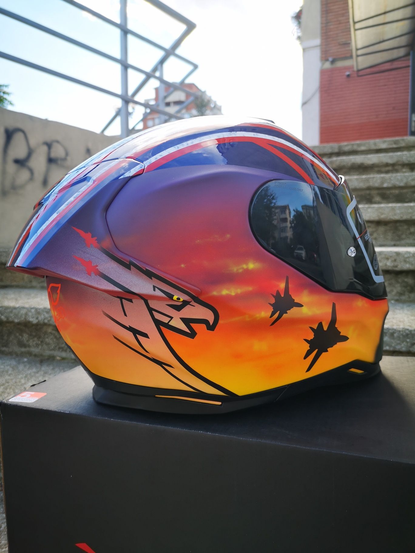 Casca custom Maverick Top Gun