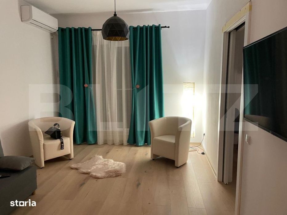 Apartament cu 1 camera, parcare, 47 mp, zona Poligon