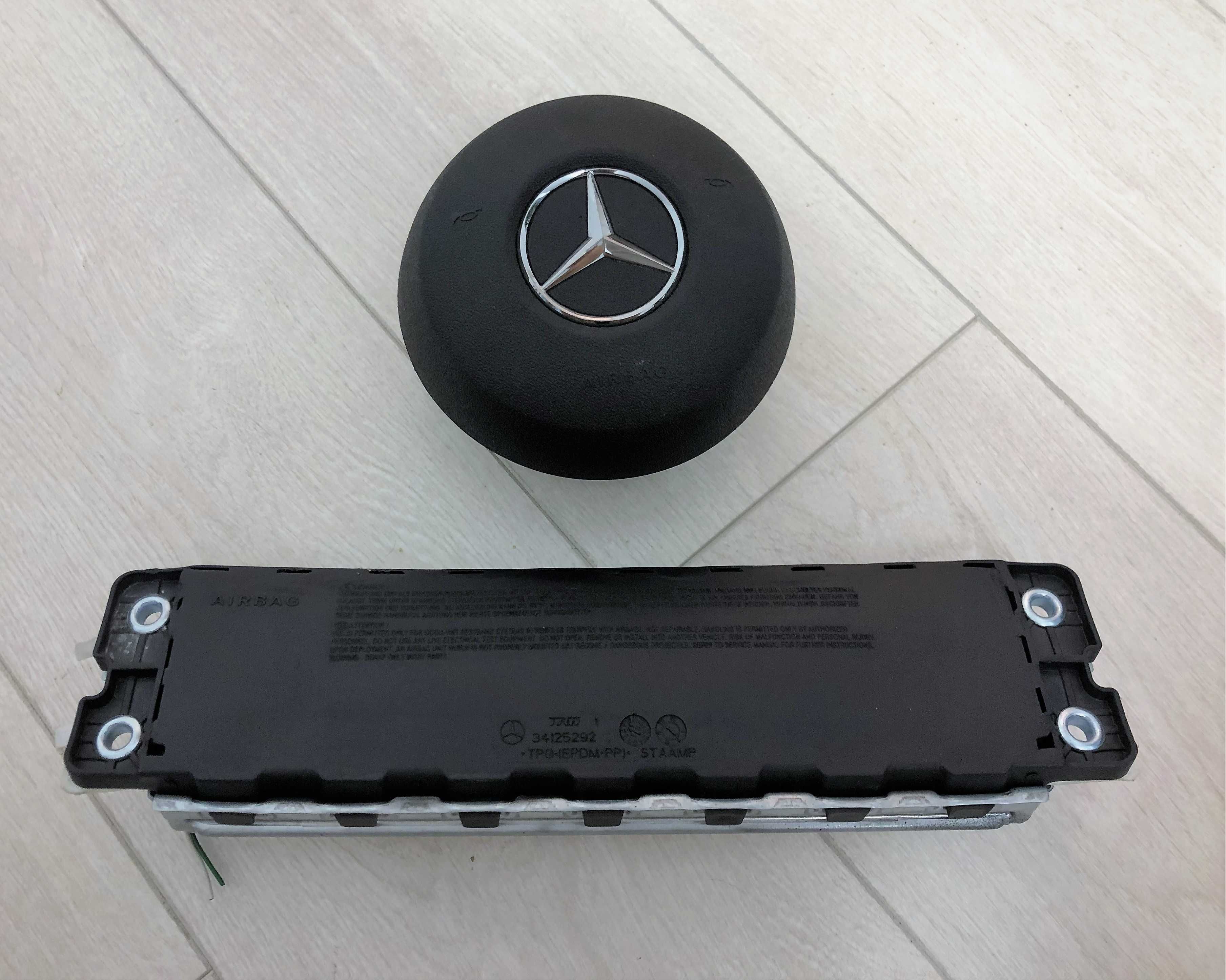 Mercedes Benz GLC w253 plansa de bord kit airbag volan / set centuri