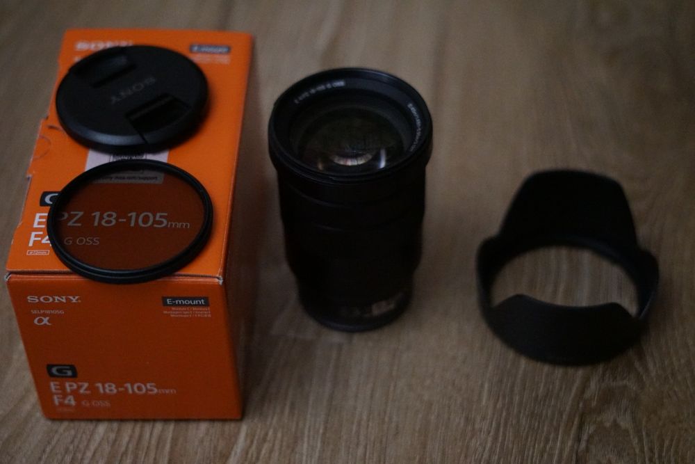 Sony e-mount pz 18-105 G OSS