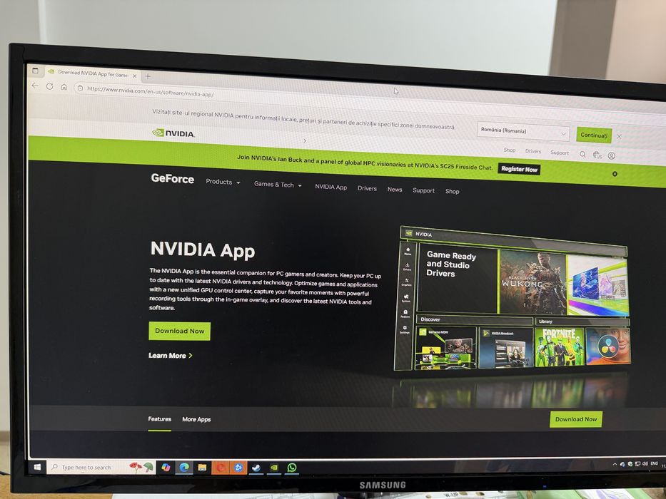 Monitor Samsung HDMI