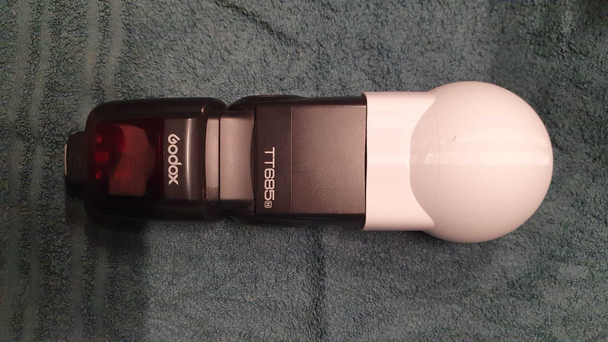 Softbox printat 3D blit godox tt685, nikon, sony, canon