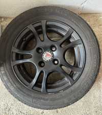 Jante Ford 14 4x108 cu anvelope vara foarte bune