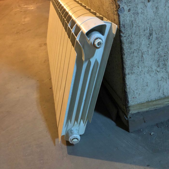 Радиатор алуминий 15 глидера H350 с термоглава