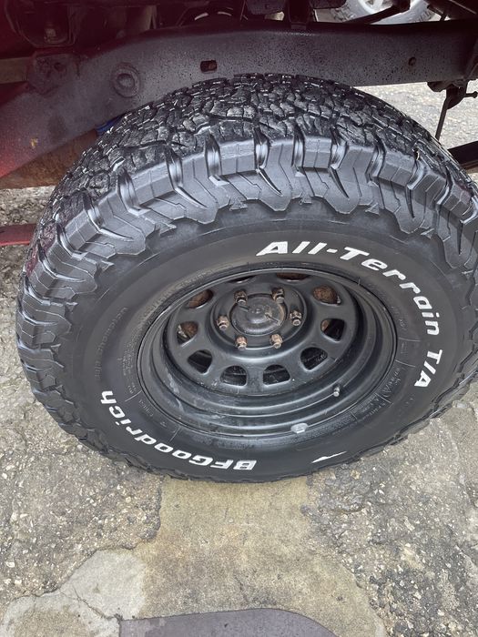 Продавам 285 75 16 All Terrain с джанти