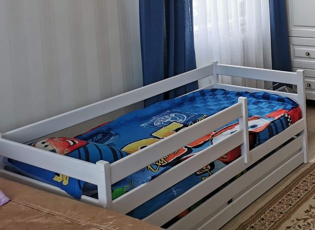 Деревянная детская кровать Массив берёзы, 160 см