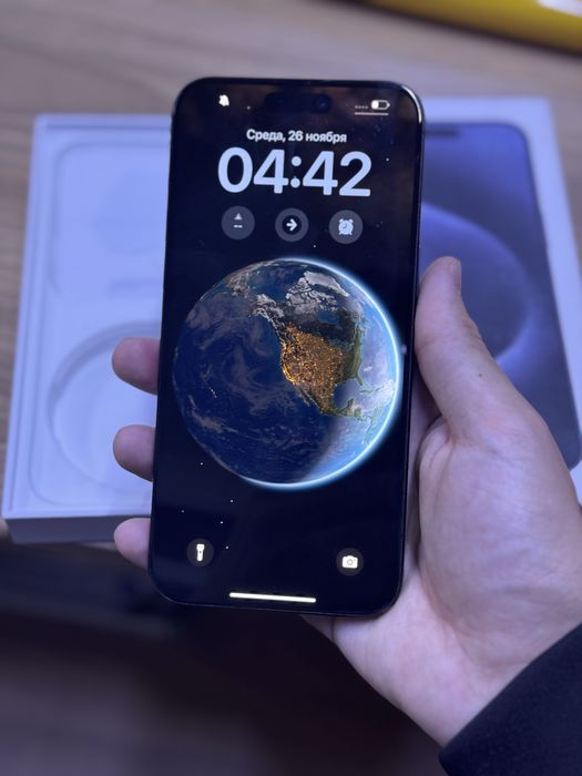 Iphone 15 PRO MAX 256гб срочно сатылады 24 ай каспимен болады