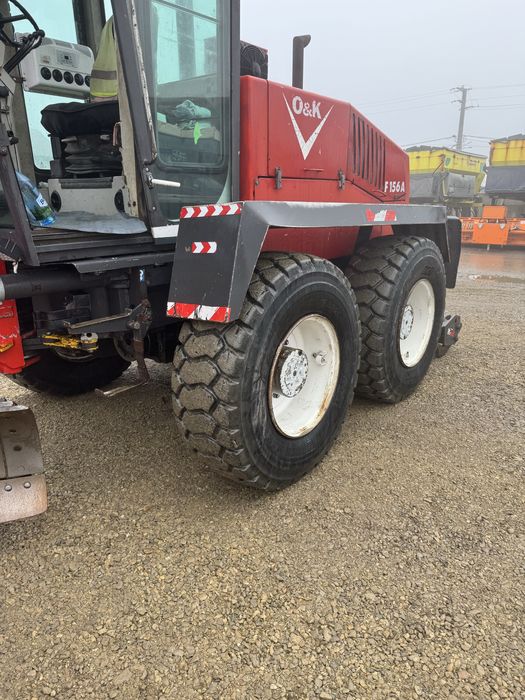 Autogreder/greder O&K F156A 6x4/6x6 scarificator/aer conditionat