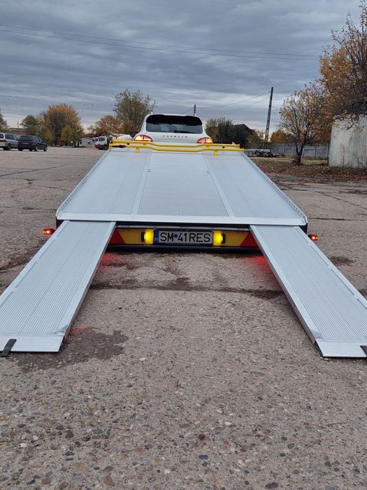 Trailer platforma auto aluminiu Kegger Fitzel Algema l