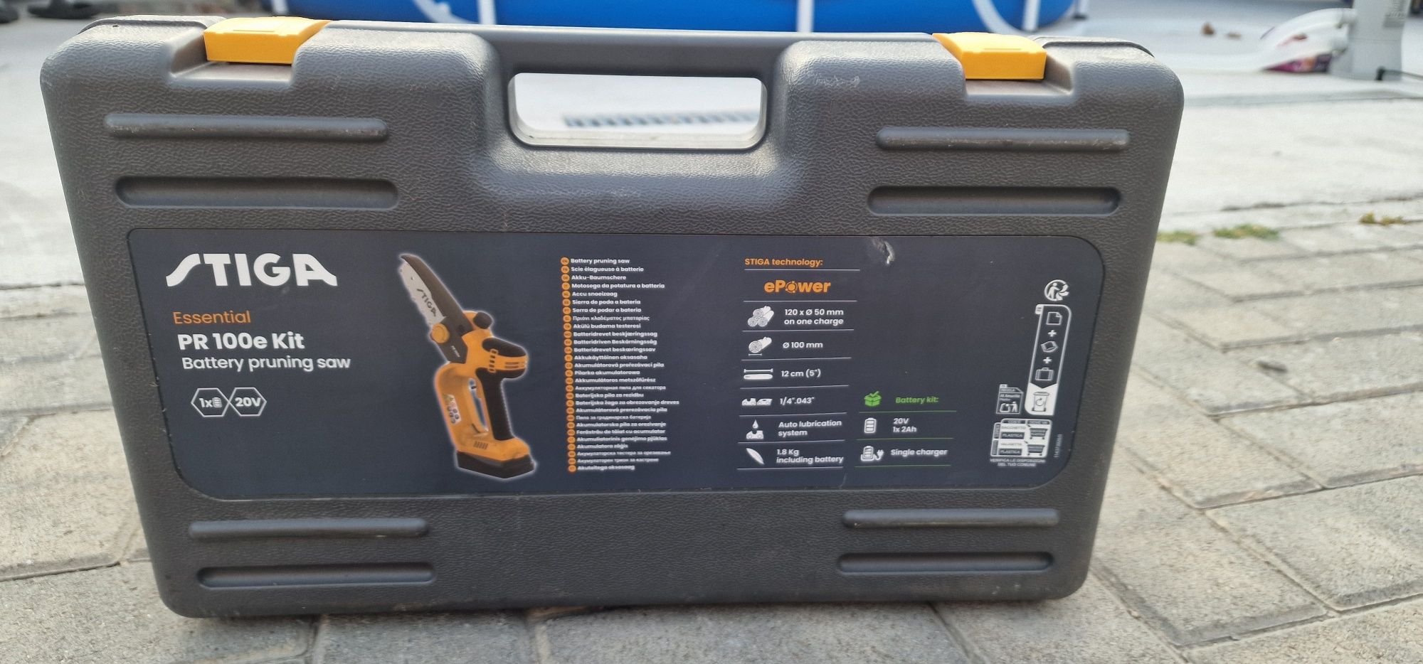 Акумулаторна кастрачка Stiga PR 100e