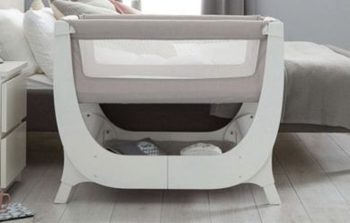 Shnuggle кош за новородено трансформиращ се в кошара Air Bedside Crib
