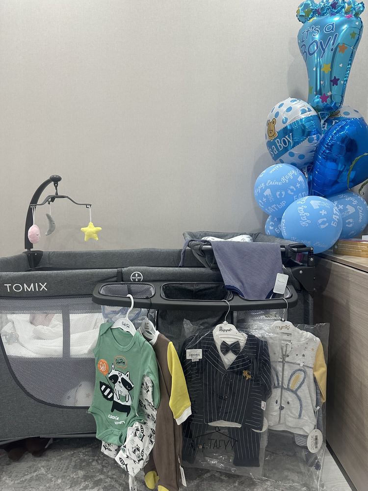 Кровать манеж от Tomix