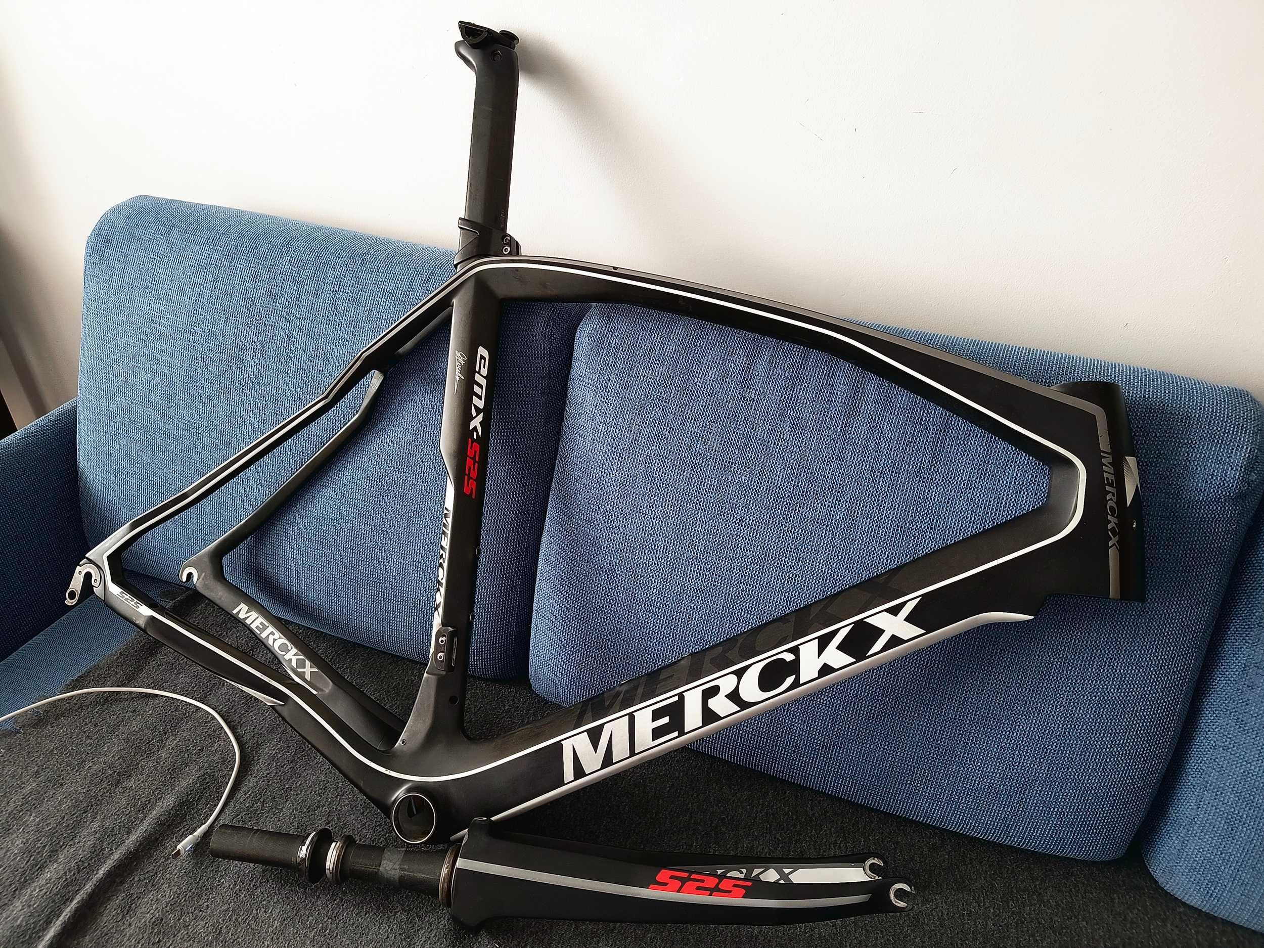 Cadru Eddy Merckx EMX 525, Carbon