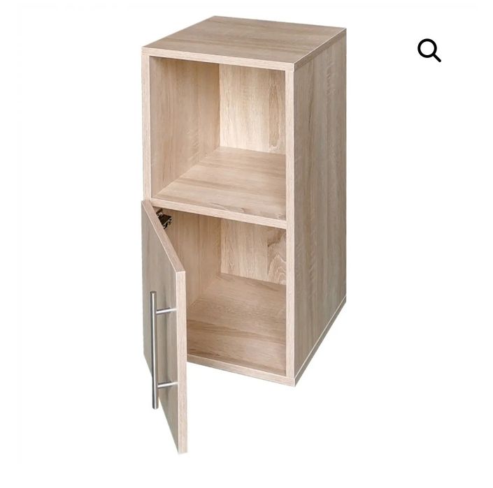 Нощно шкафче – височина 64 см – цвят кафяв орех, светъл дъб, сив дъб