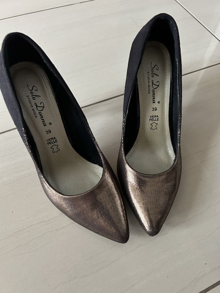 Pantofi stiletto Solo Donna, mărimea 39