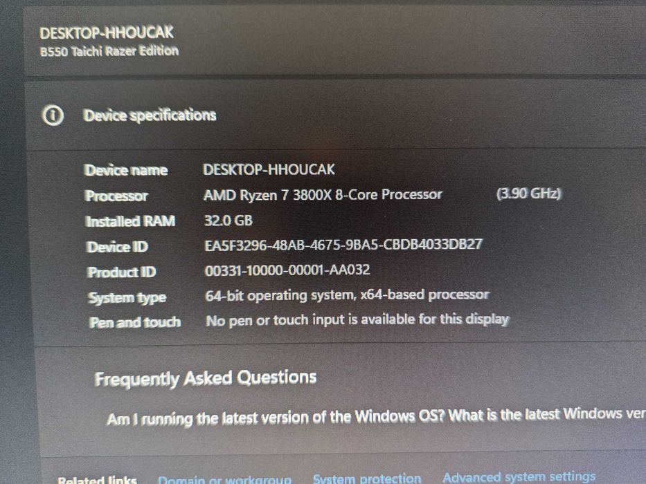 Procesor AMD Ryzen 7 3800X 3.9GHz FARA COOLER