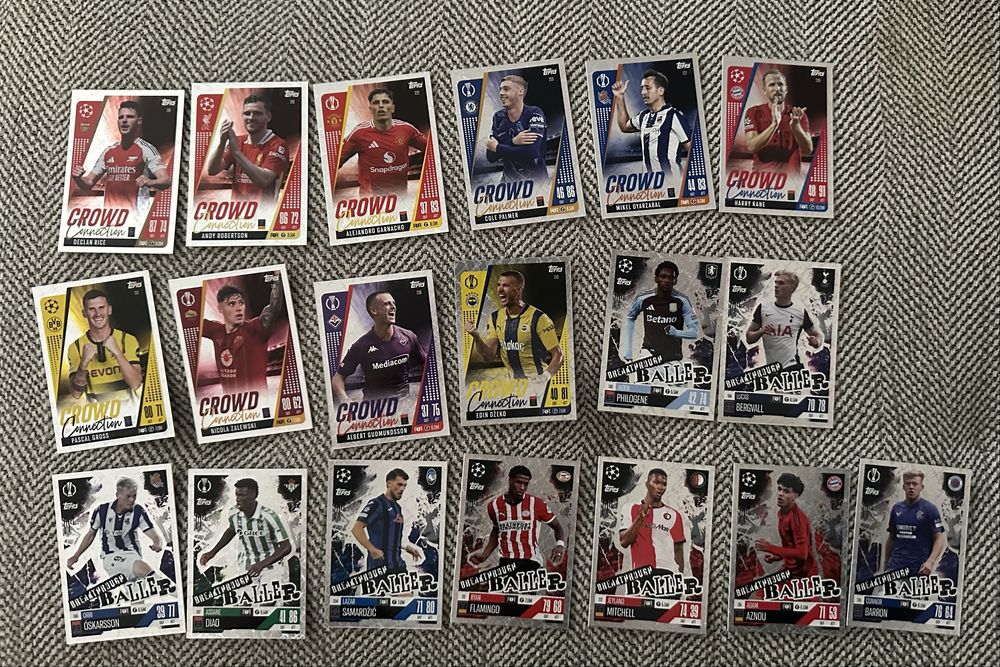 130 Cartonse Unice Topps Match Attax Extra 2024/2025