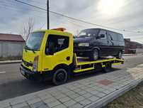 Platforma auto Tractari Asistenta rutiera Tractare Trabsport utilaje