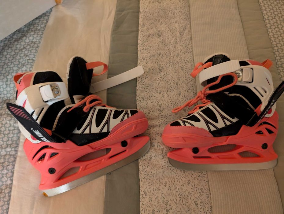 Зимни детски кънки - Powerslide регулируеми - 31-34