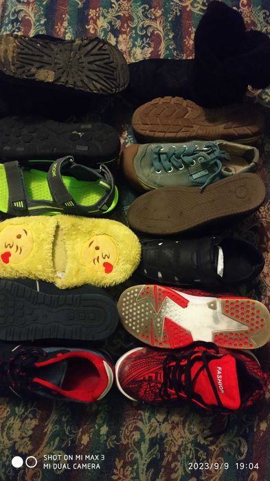 Обувь пакетом р-р 36-37-38 для мальчика на все сезоны