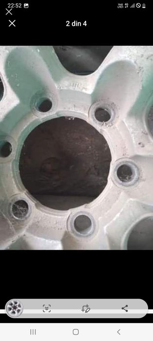 Jante aluminiu r15 pentru Mitsubishi pajero și ford maverick.in prezoa