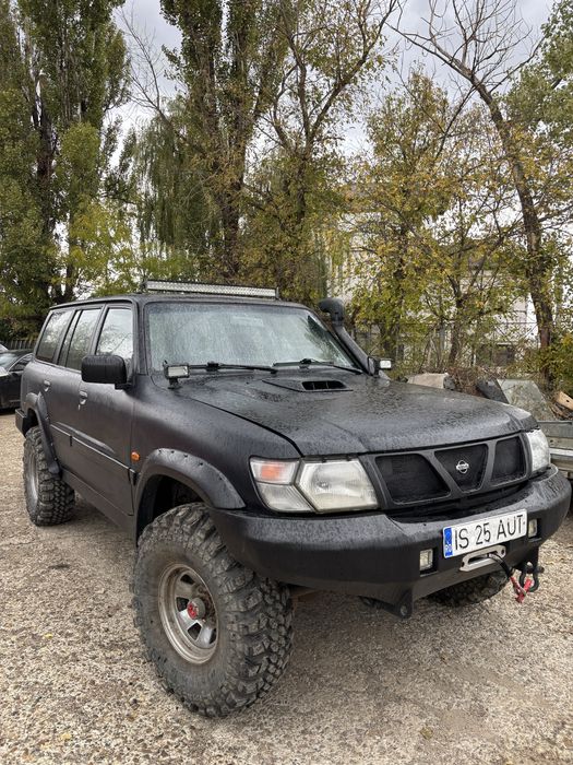 Nissan patrol y61 1998 motor 2.8 manual Modificat Off-road