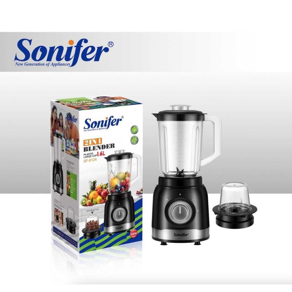 Доставка! Блендер блендр  2 в 1 Sonifer SF-8124 blender blendir