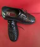 Pantofi barbati din piele, impletiti