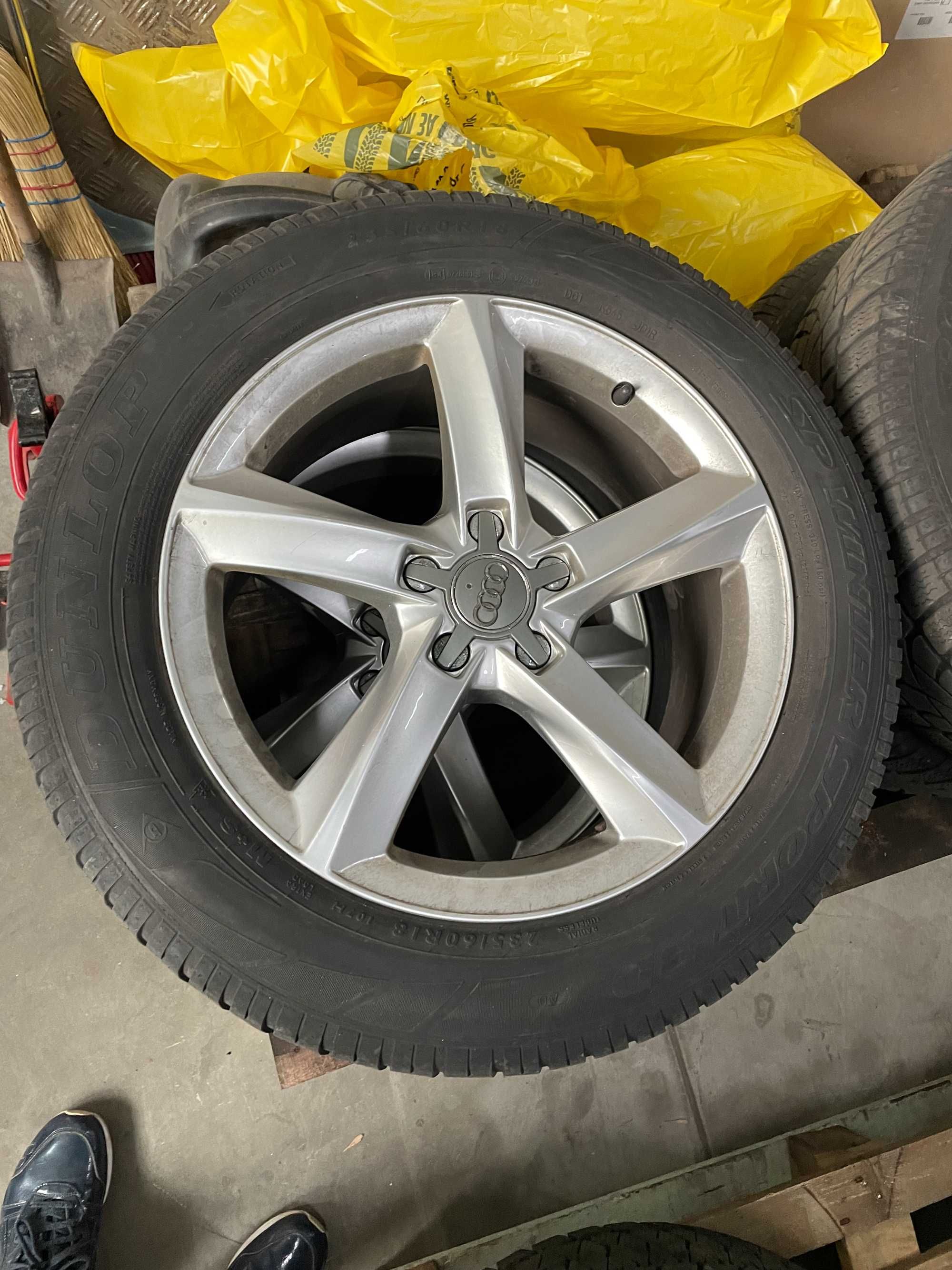 Джанти с зимни гуми 18'' Audi