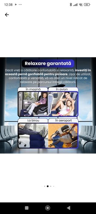 Perna gonflabila picioare