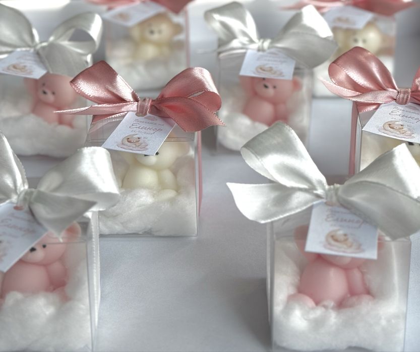 Подаръци за гости-погача, сватба, кръщене, бал / бурканчета с мед