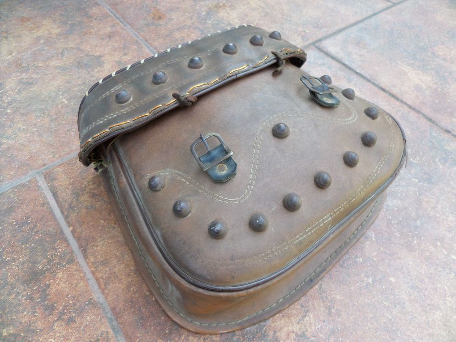 Geanta,Tolba de vinatoare vintage,coburi,geanta moto retro
