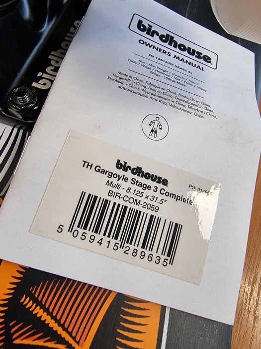 истински Скейтборд Birdhouse 8.125 и 8.25